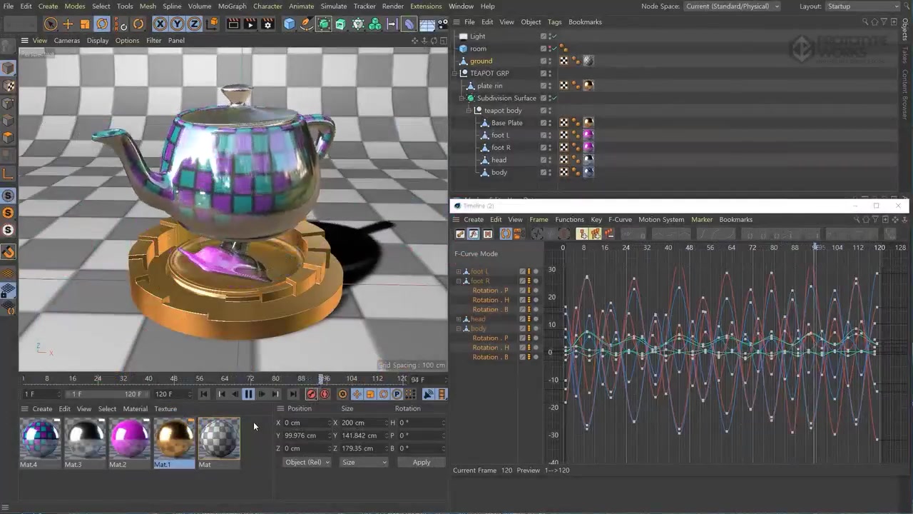[HD]Cinema 4D R23으로 시작하는 3D 그래픽 입문 Part.1 3D 그래픽의 기본 작업 교육과정 사진