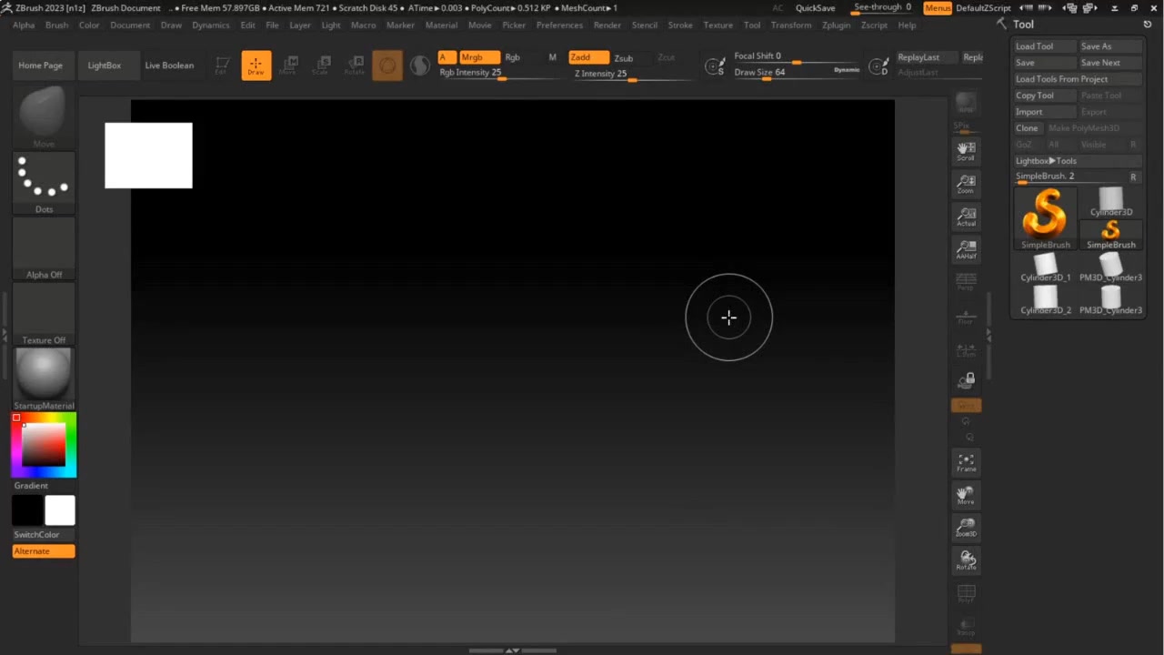 [HD]Zbrush (지브러시) 2022 제대로 배우기 (기초) 교육과정 사진